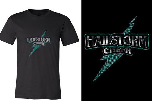 HAILSTORM CHEER Stones 2-Color Unisex T-shirt